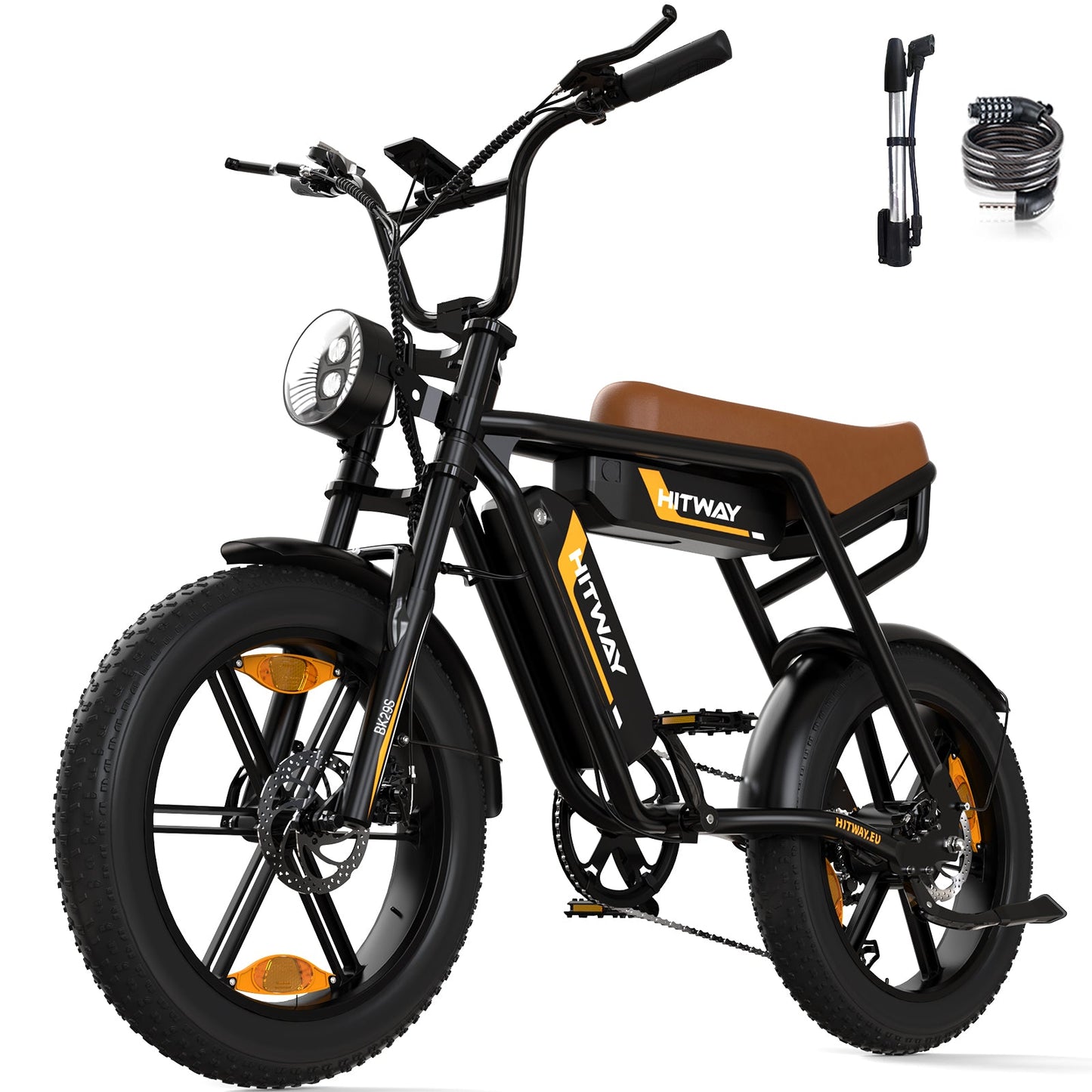 BK29S Bicicletta Elettrica a Doppia Batteria