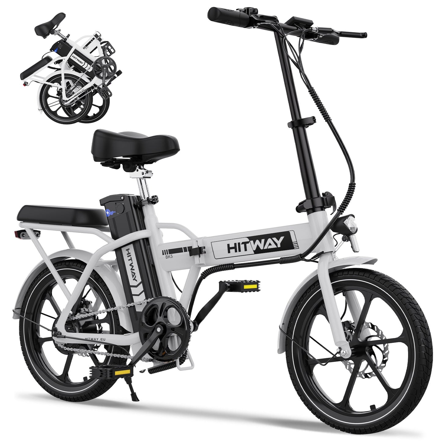 BK5S Bicicletta Elettrica Pieghevole