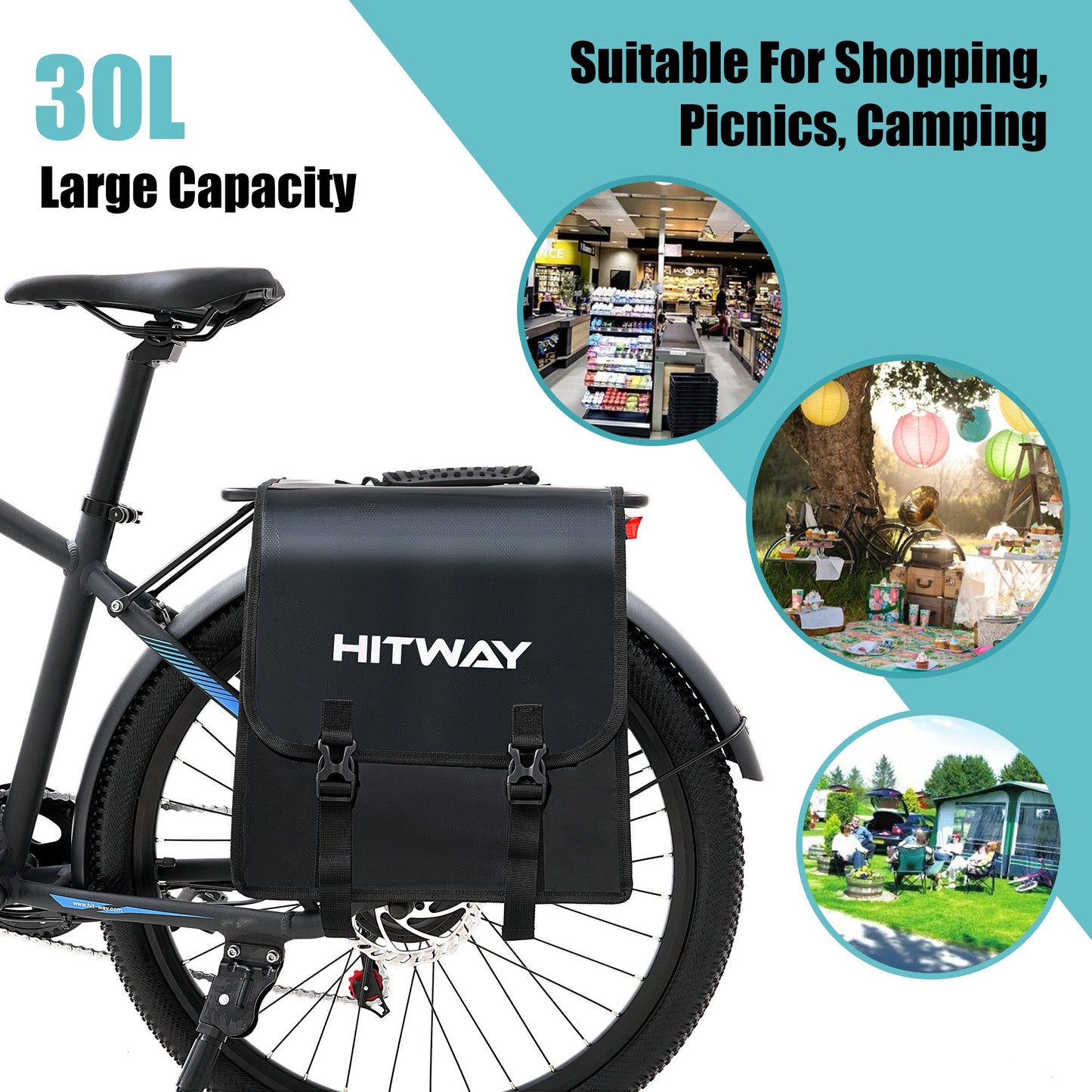 Borsa Doppia per Ebike