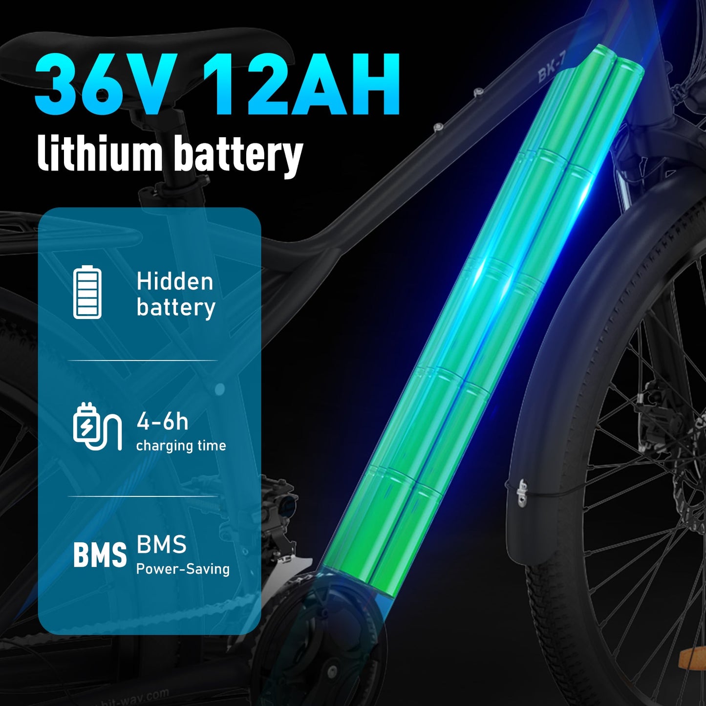 BK7 Bicicletta Elettrica