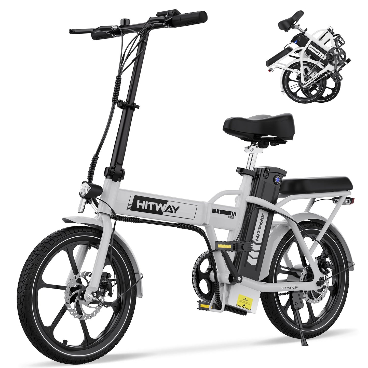 BK5S Bicicletta Elettrica Pieghevole