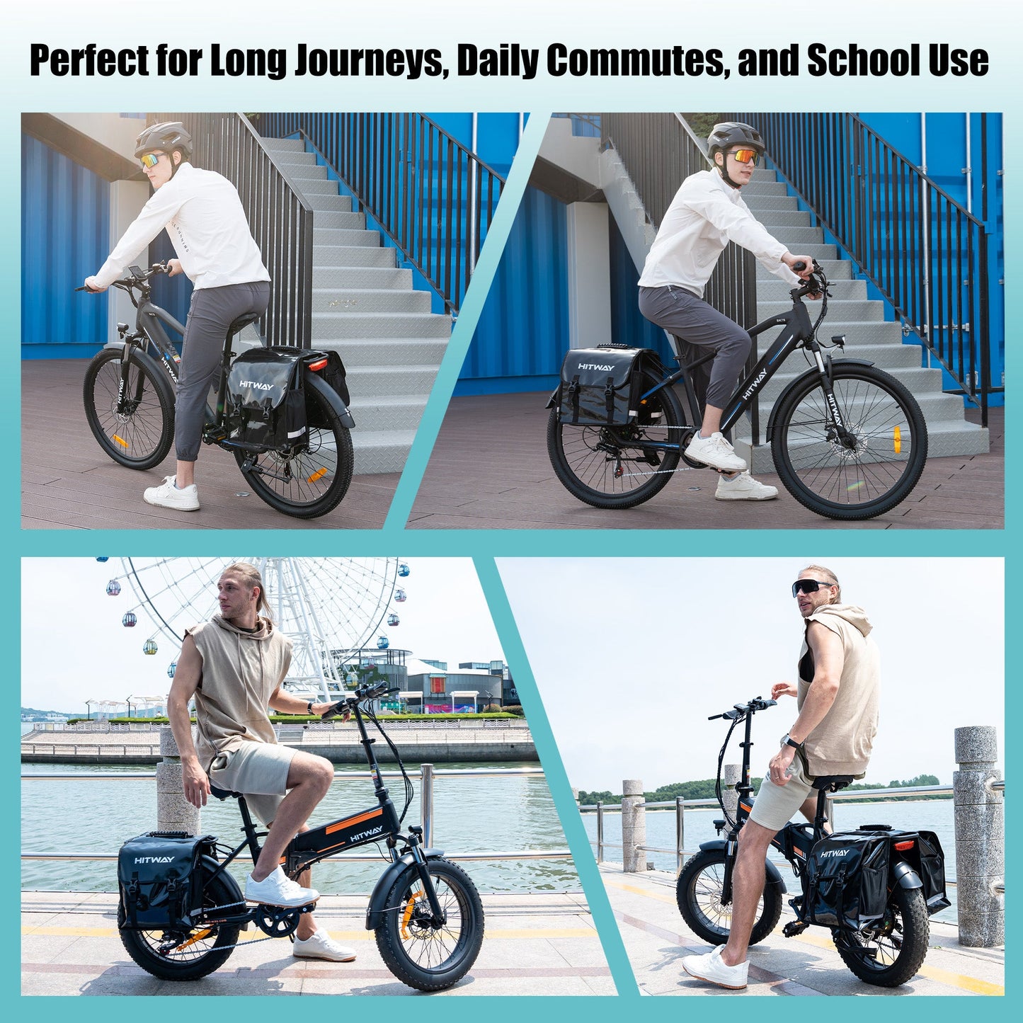 Borsa Doppia per Ebike
