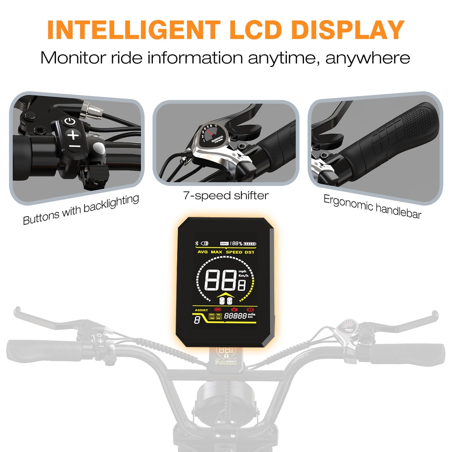 BK29S Bicicletta Elettrica a Doppia Batteria