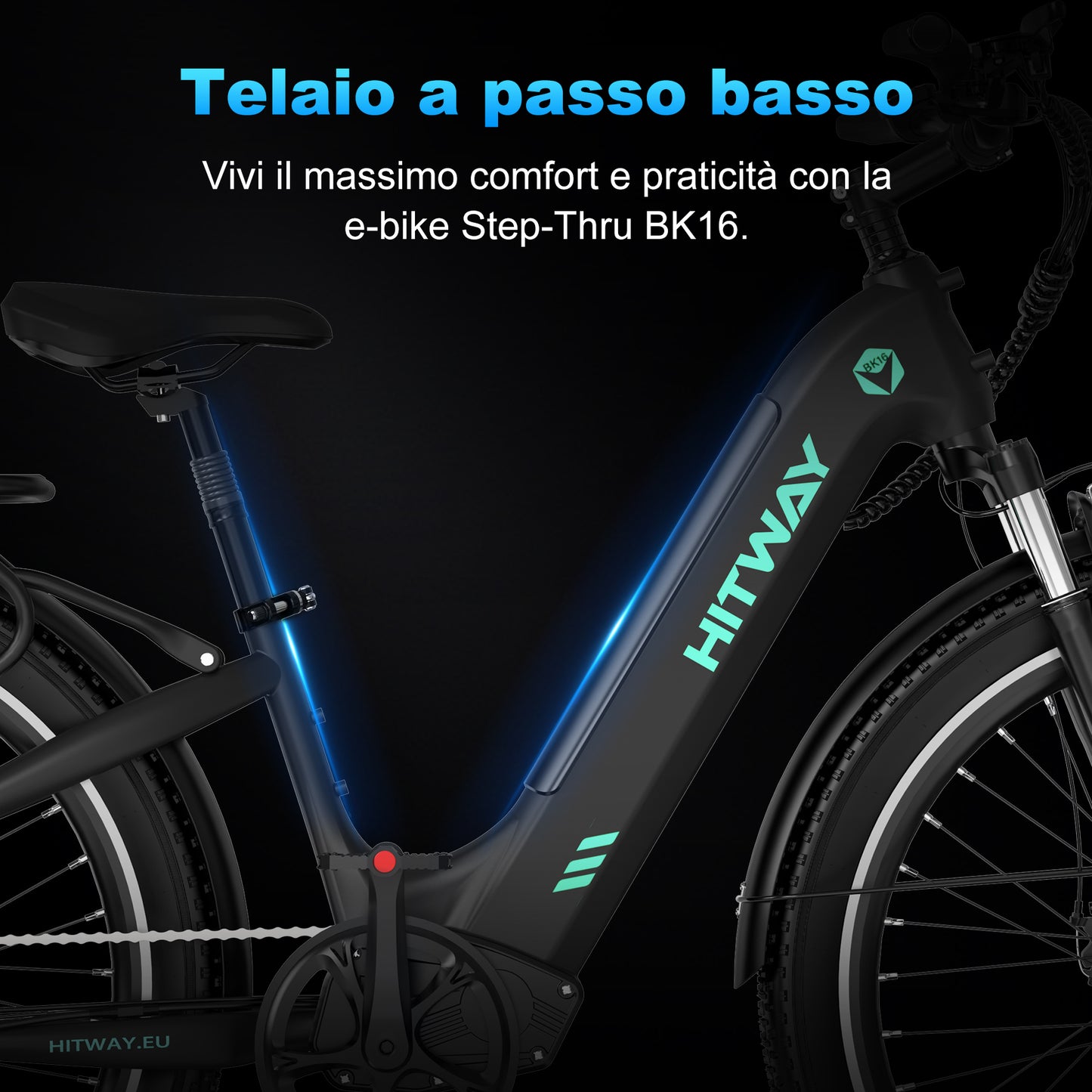 BK16 Bicicletta Elettrica