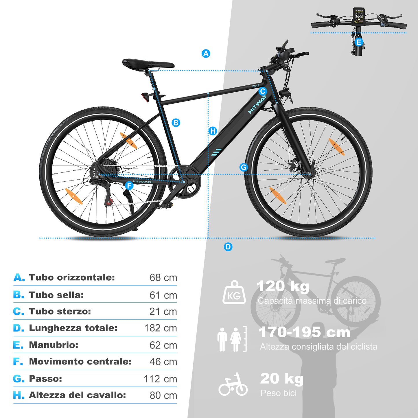 BK19 E-bike da strada
