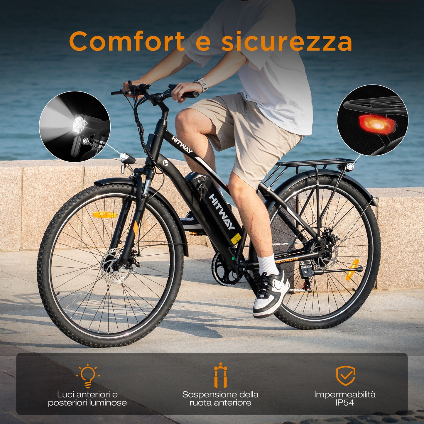 BK27S Bicicletta Elettrica