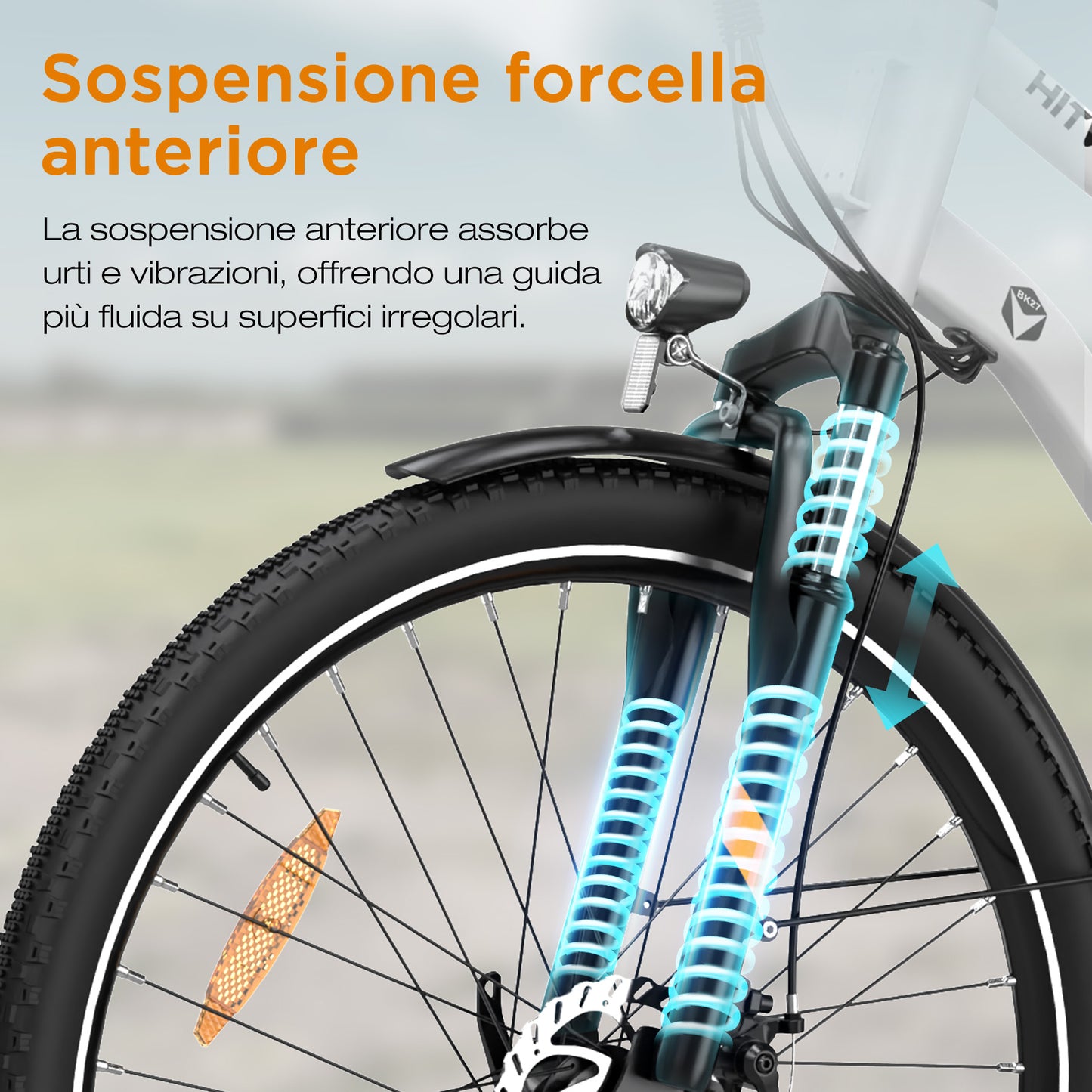 BK27S Bicicletta Elettrica