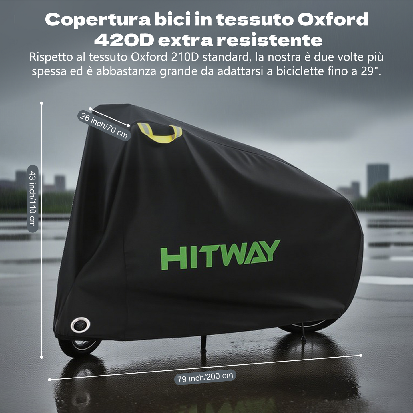 Copertura Bicicletta Impermeabile 420D