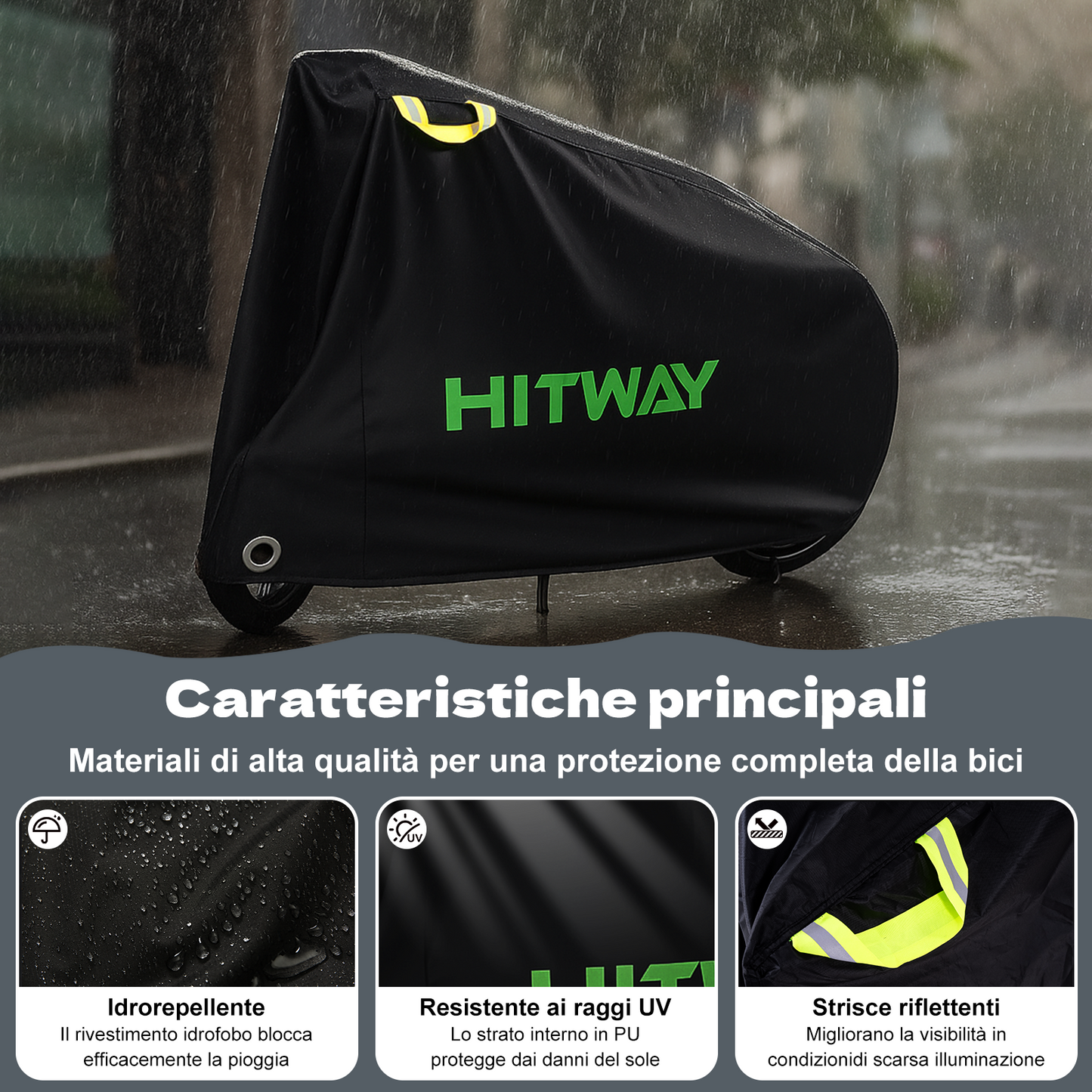 Copertura Bicicletta Impermeabile 420D