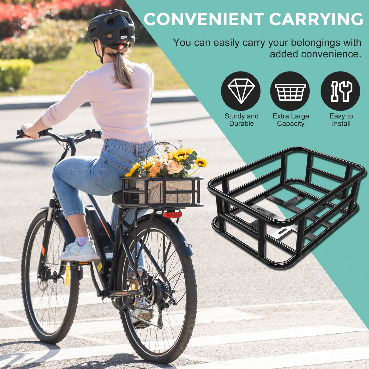 Cestino Posteriore per Bicicletta