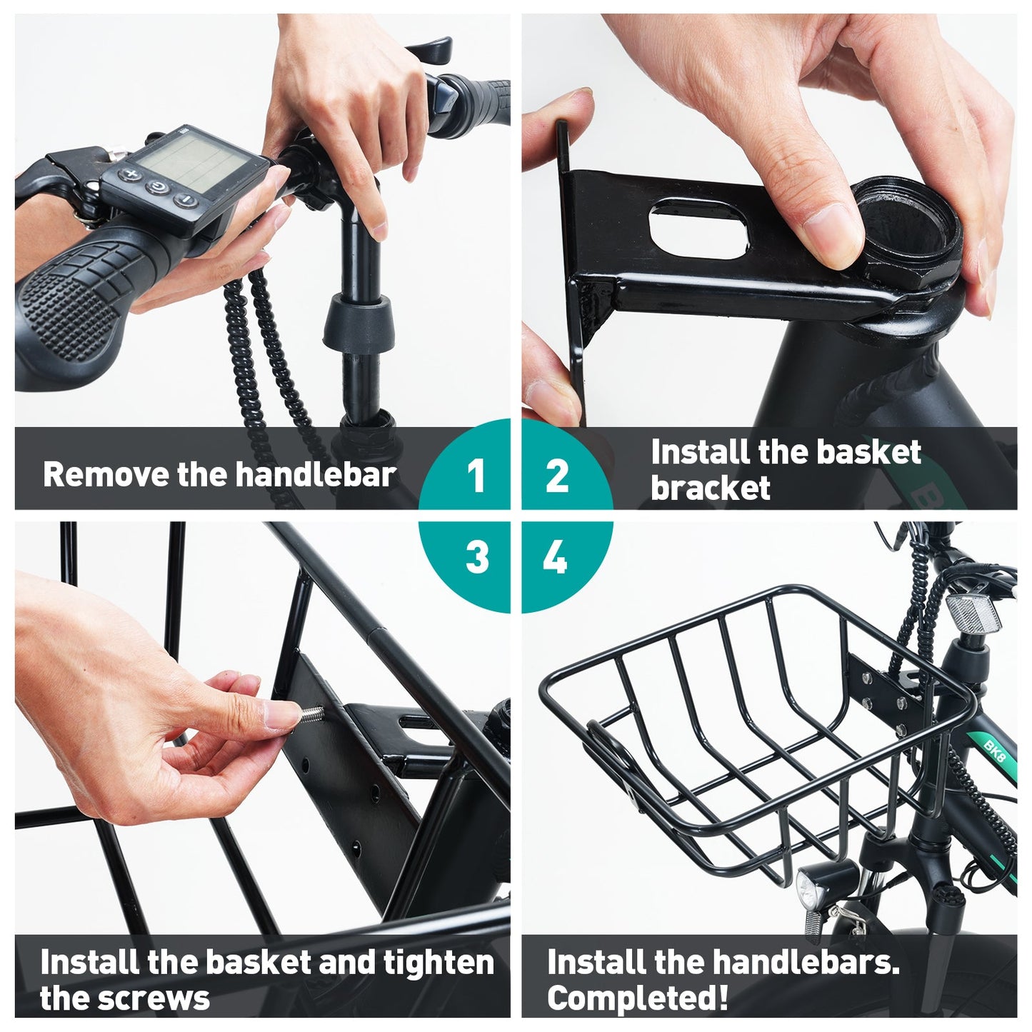 Cestino Anteriore per Bicicletta 1 per BK8/BK8S/BK8SP