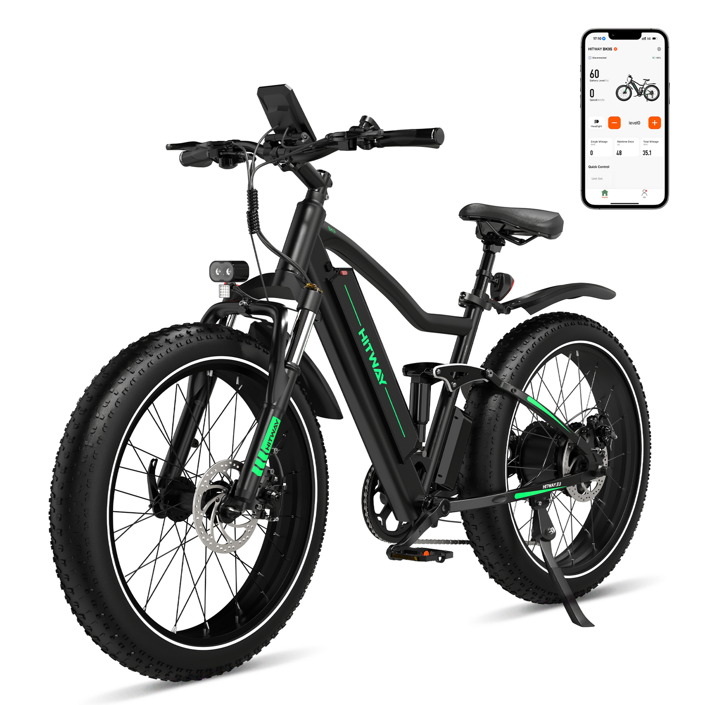 BK9S Fat bike elettrica