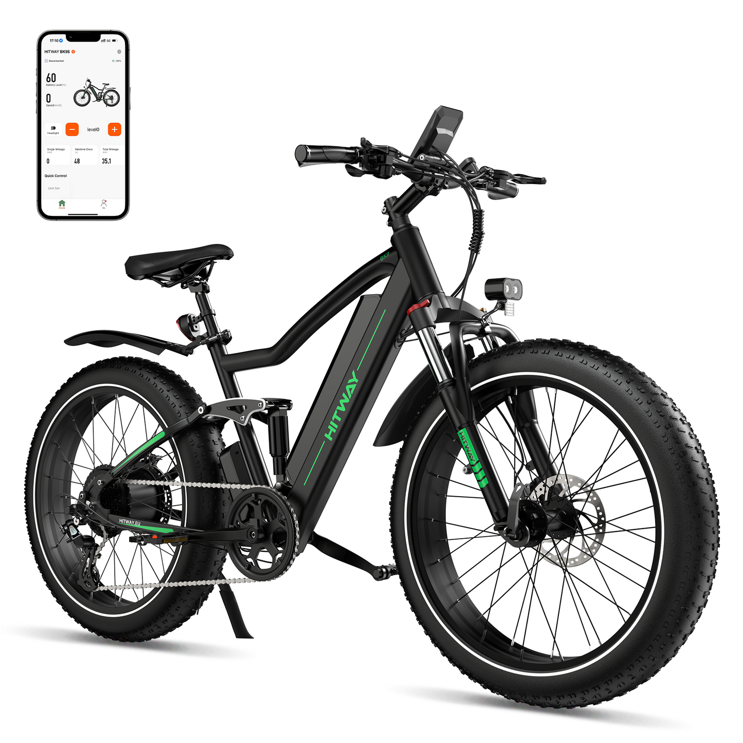 BK9S Fat bike elettrica