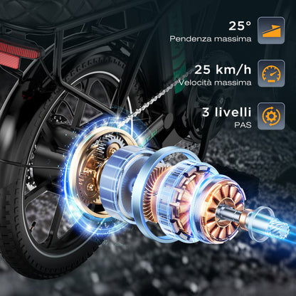 BK5SL Bici elettrica pieghevole