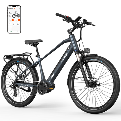 BK33 bici elettrica con motore centrale