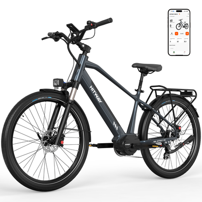 BK33 bici elettrica con motore centrale