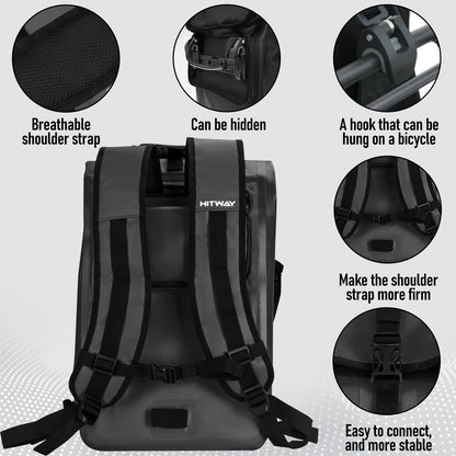 Borsa da bici multifunzionale 3-in-1