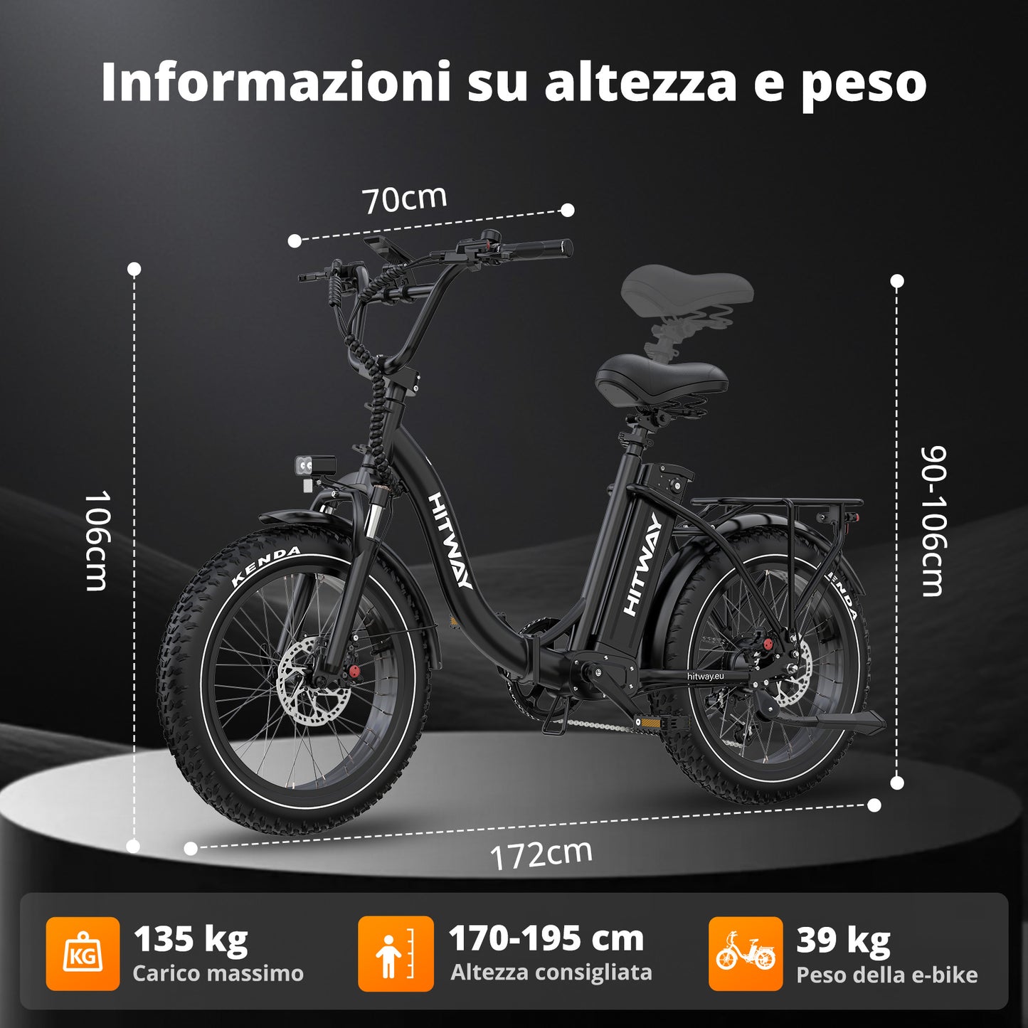 BK6S Plus Bici Elettrica Cargo