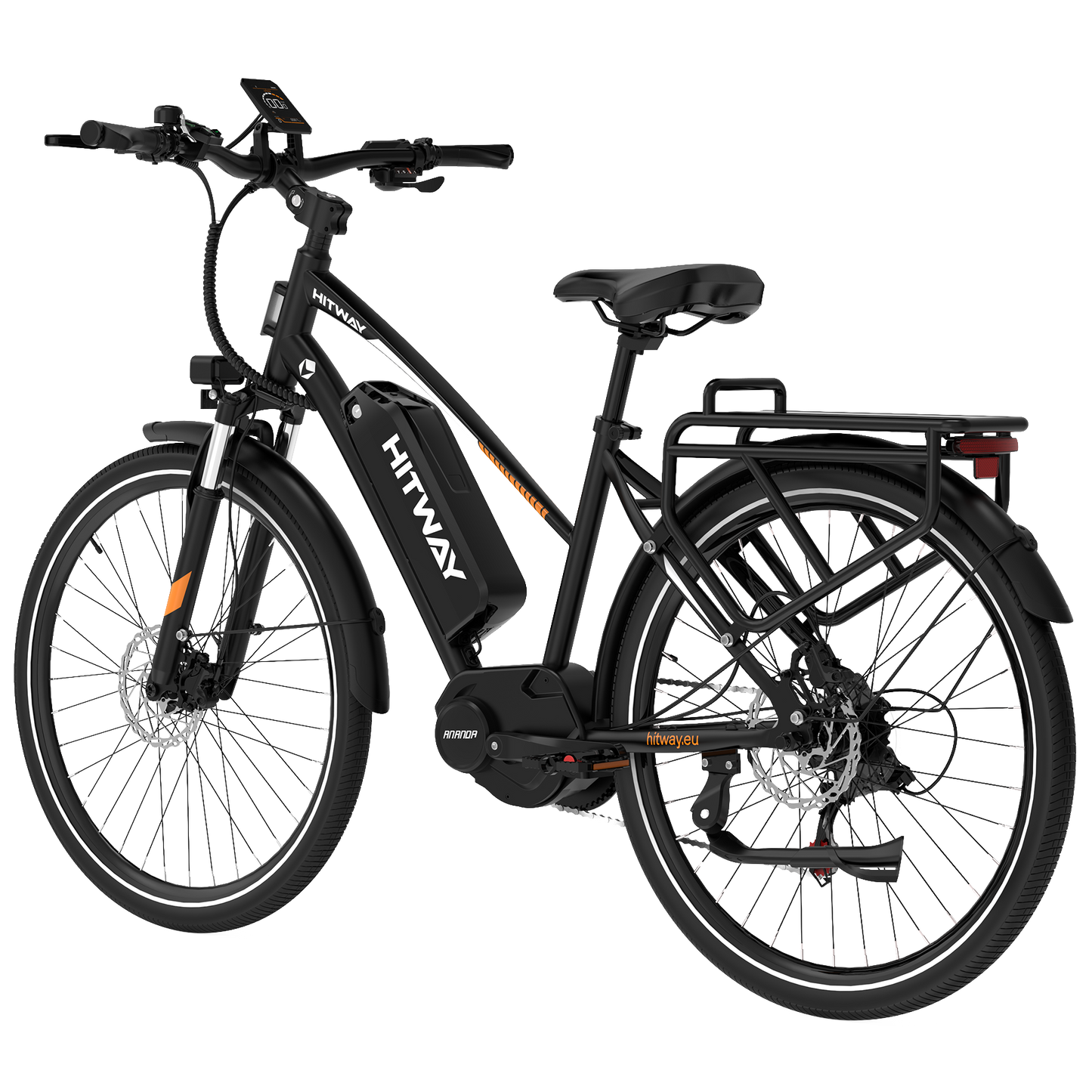 BK-U1 bici elettrica con motore centrale