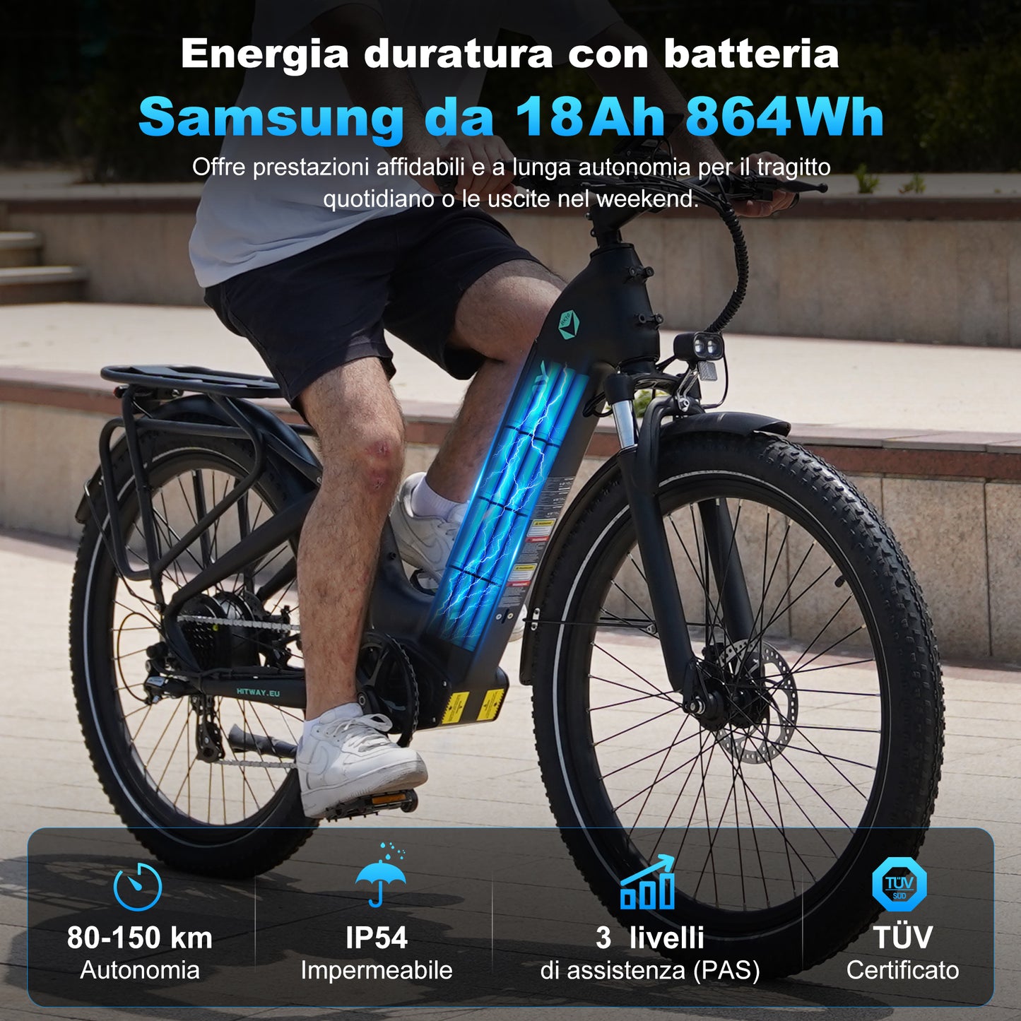 BK16 Bicicletta Elettrica