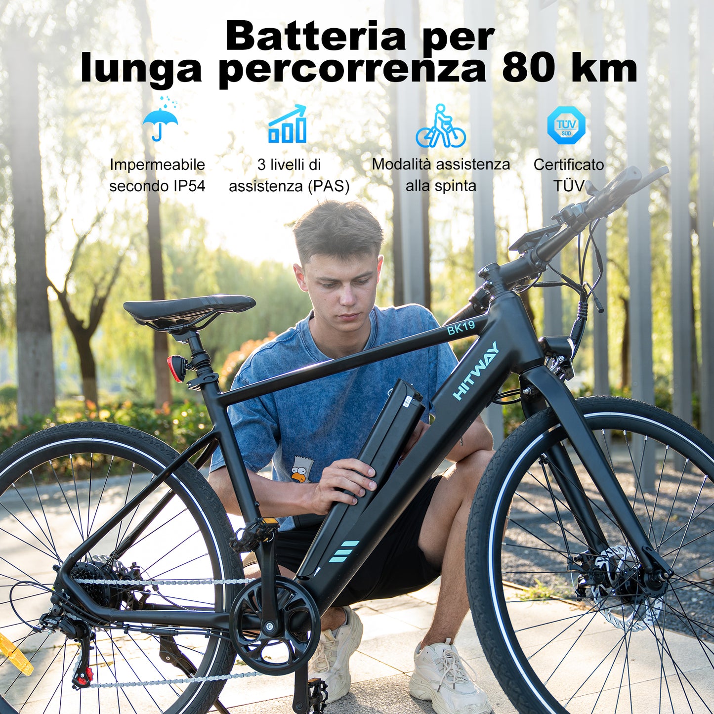 BK19 E-bike da strada