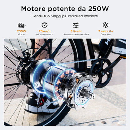 BK27S Bicicletta Elettrica