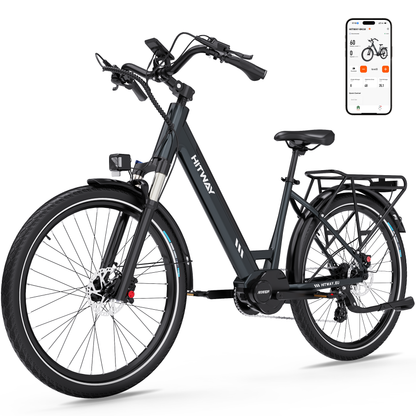 BK32 bici elettrica con motore centrale