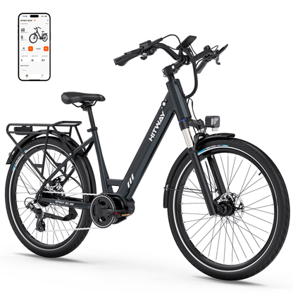 BK32 bici elettrica con motore centrale