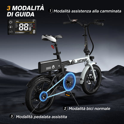 BK35S Bicicletta Elettrica Pieghevole