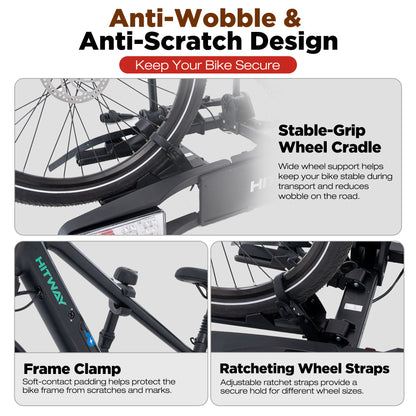 Portabici per 2 Biciclette Elettriche