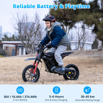HT100 Moto Elettrica da Cross per Bambini