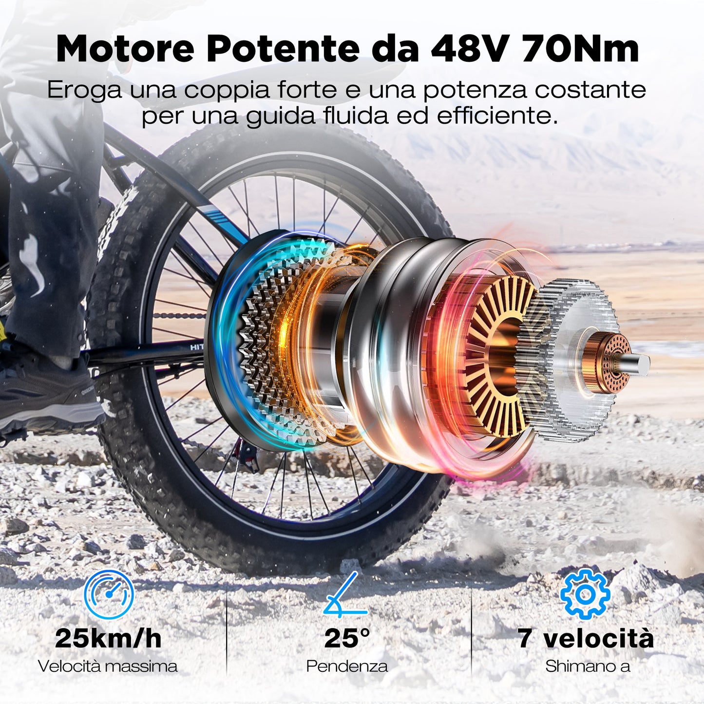 BK15 4.0 Fat bike elettrica
