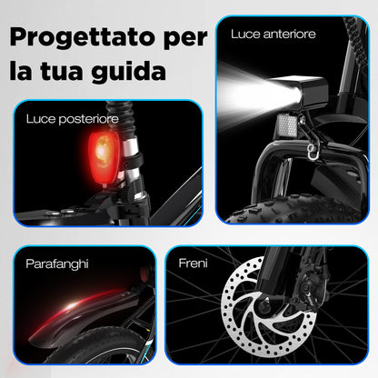 BK15 4.0 Fat bike elettrica