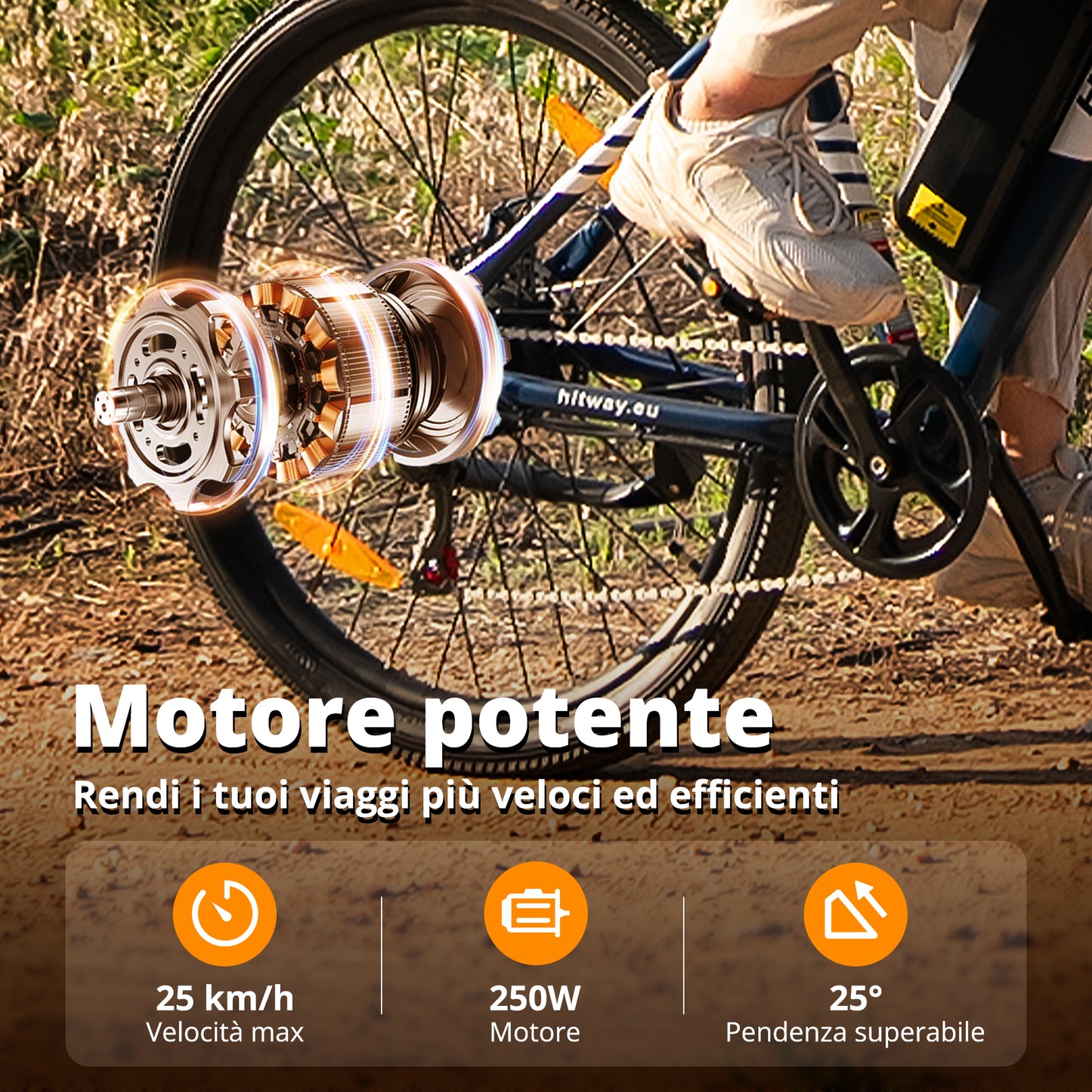 BK15 Pro bici elettrica urbana 27,5"