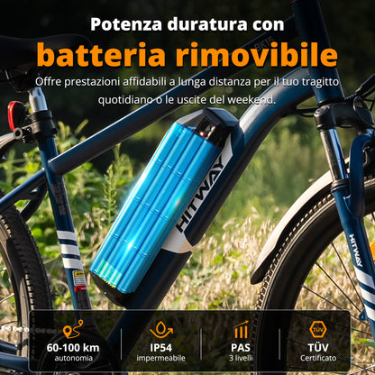 BK15 Pro bici elettrica urbana 27,5"