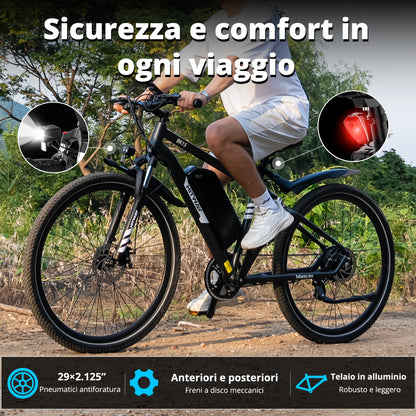 BK15 Plus bici elettrica urbana 29"