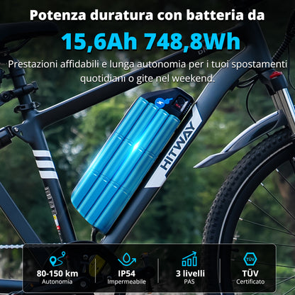 BK15 Plus bici elettrica urbana 29"