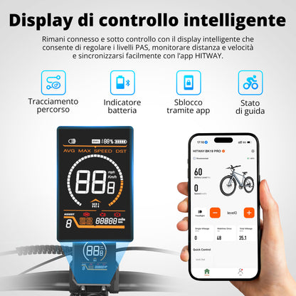 BK19 Pro bici elettrica con trasmissione a cinghia
