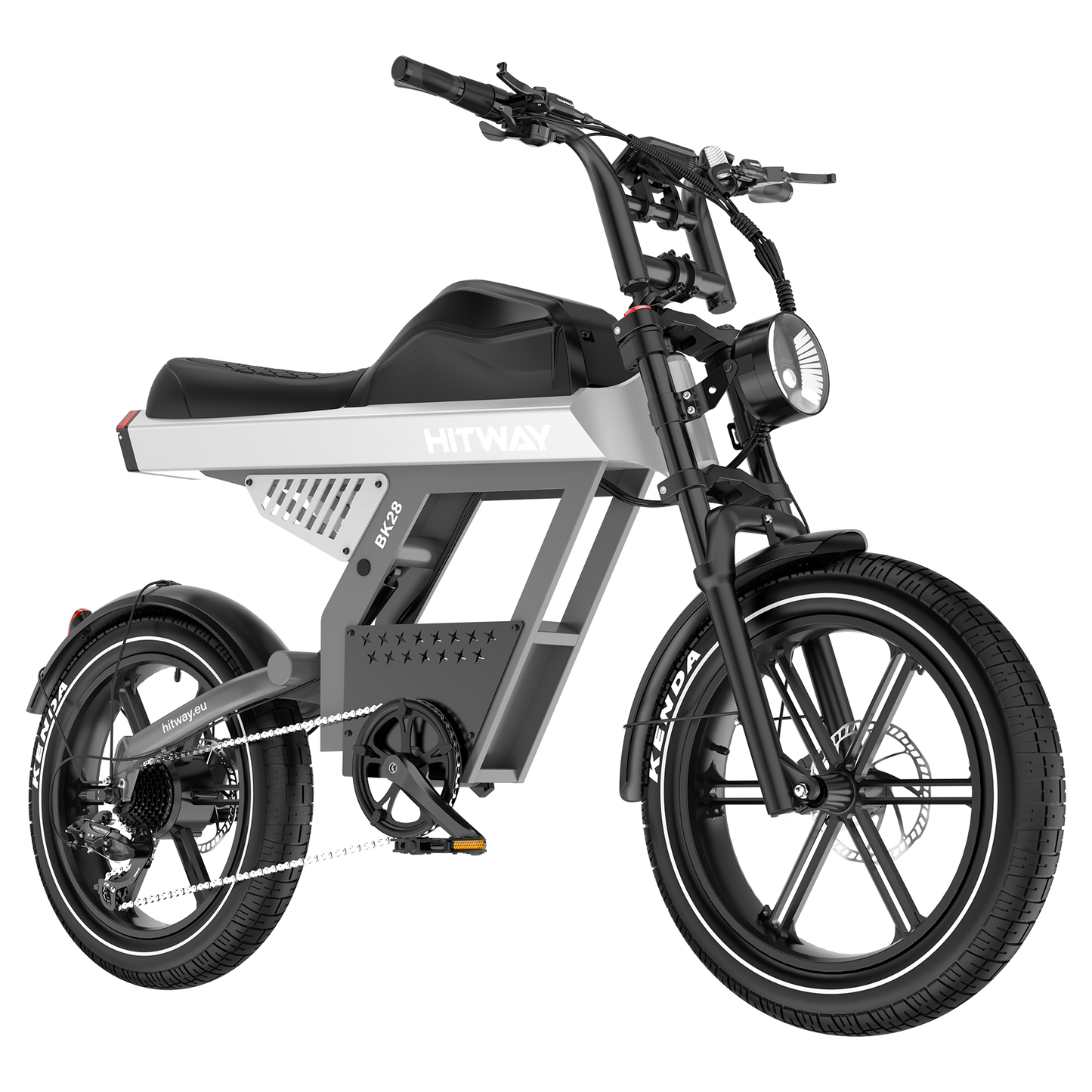 BK28 Bici Elettrica con Pneumatici Fat
