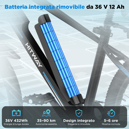 BK7S Bicicletta Elettrica