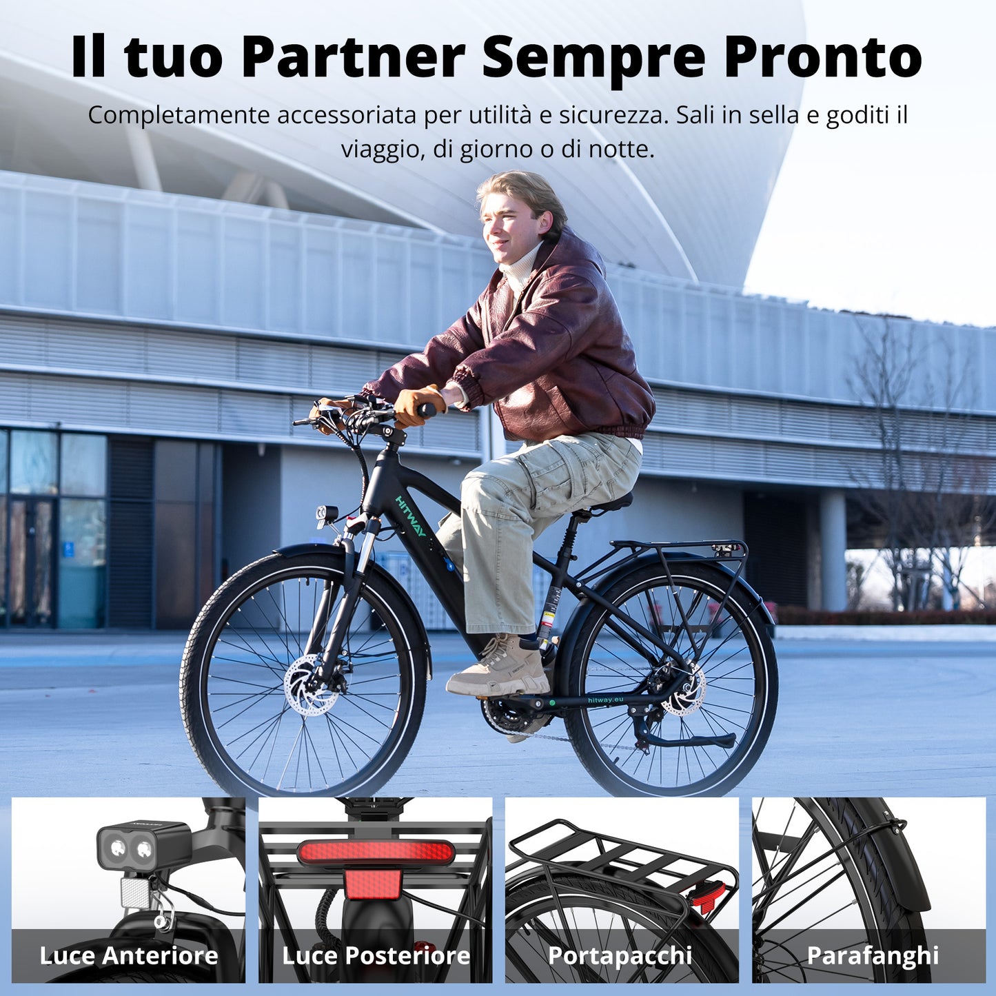 BK7S Pro bici elettrica urbana 27,5"