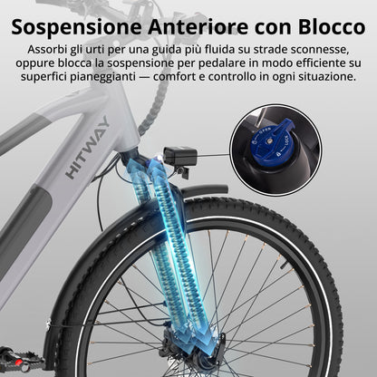 BK7S Plus bici elettrica urbana 29"