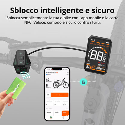 BK7S Plus bici elettrica urbana 29"