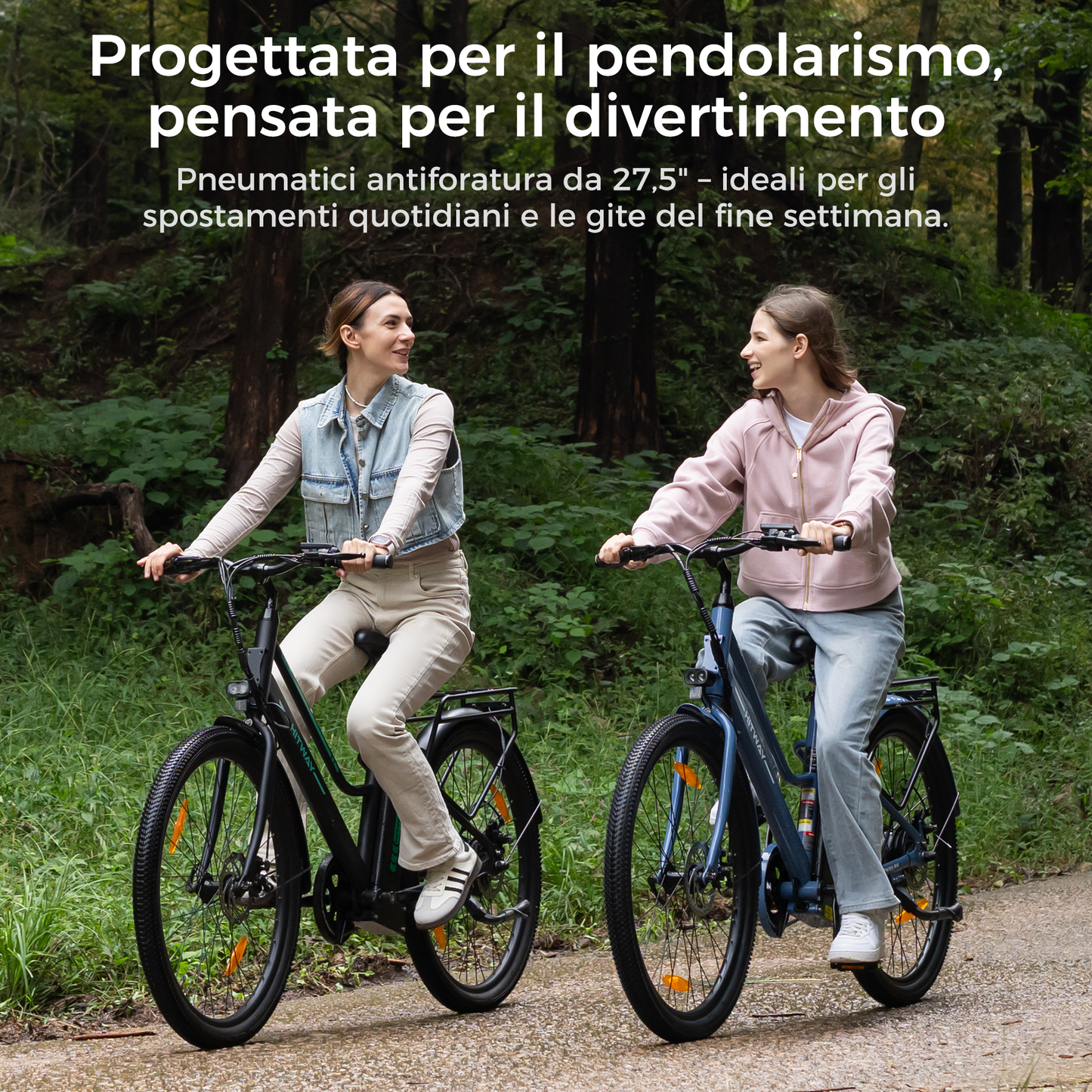 BK8SL bici elettrica urbana 27,5"