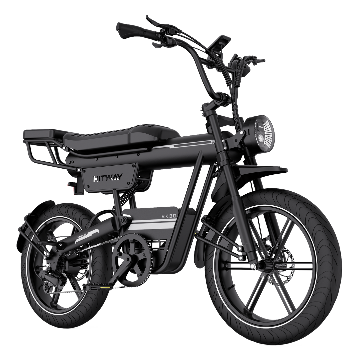 BK30 Fat Bike Elettrica con Pneumatici Larghi