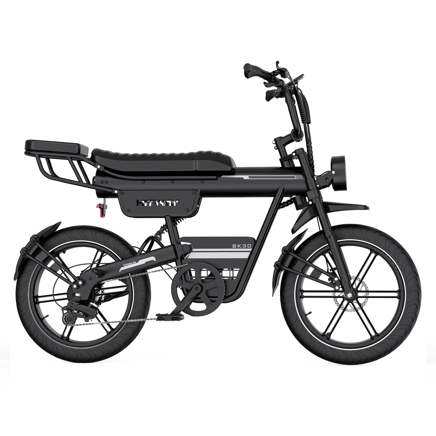 BK30 Fat Bike Elettrica con Pneumatici Larghi
