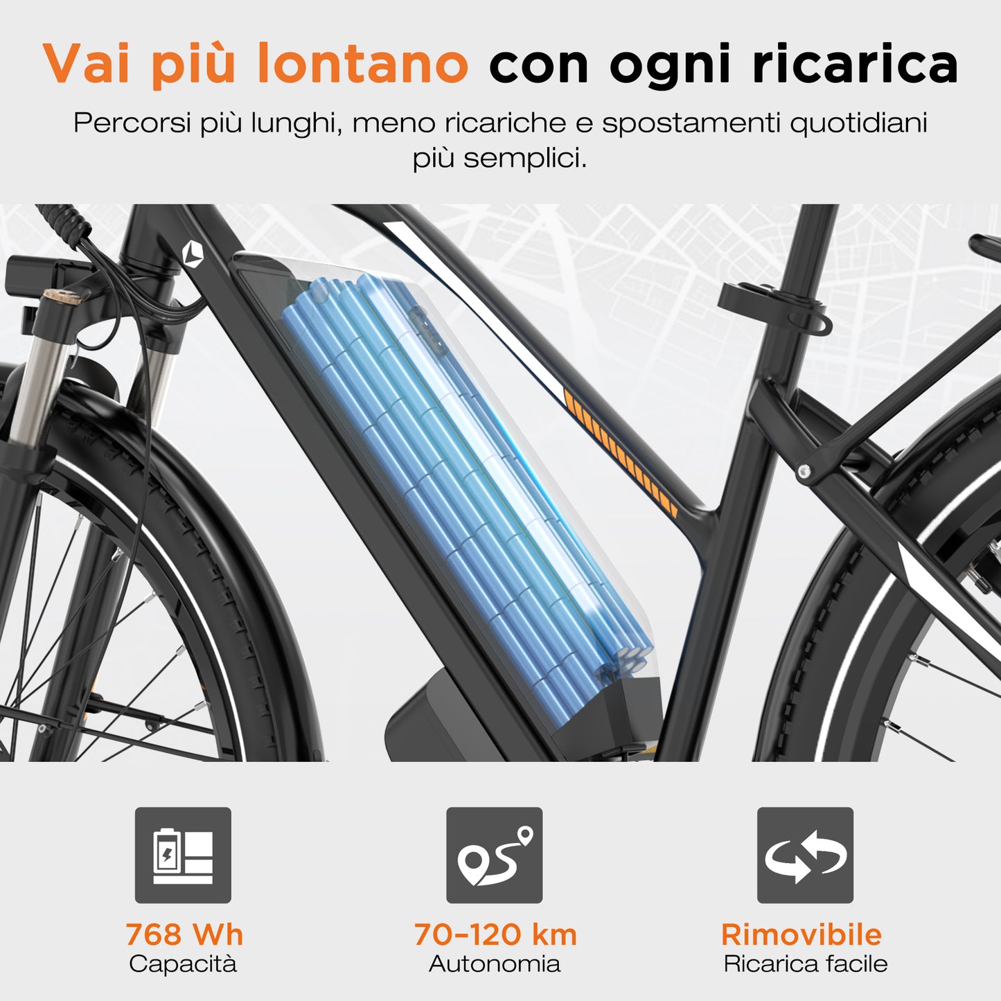 BK27 Pro Bicicletta elettrica