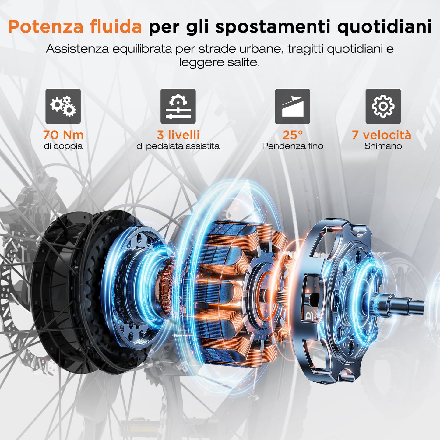 BK27 Pro Bicicletta elettrica