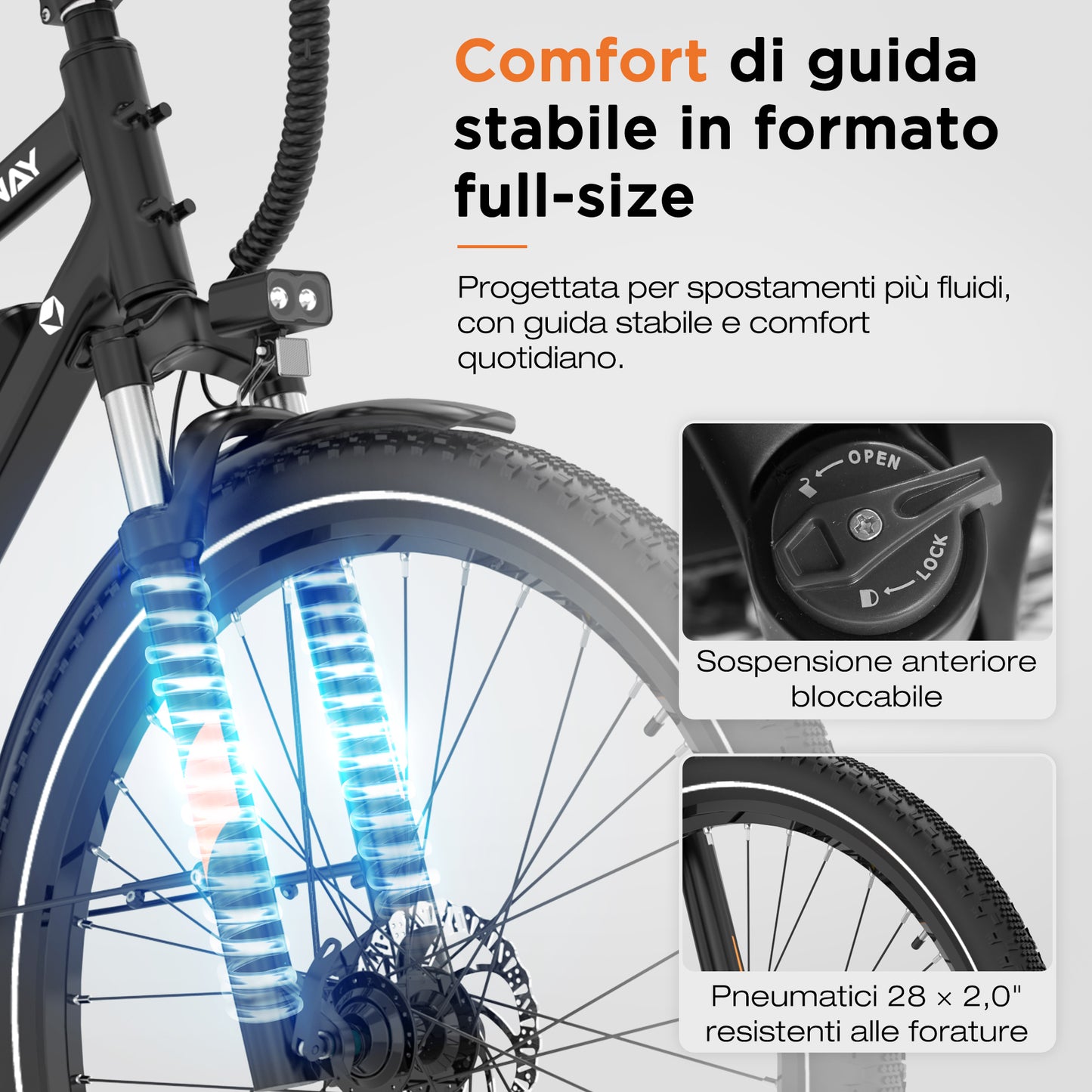 BK27 Pro Bicicletta elettrica