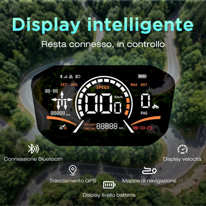BK28 Bici Elettrica con Pneumatici Fat